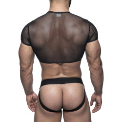 Sparta's Harness Jockstrap + Top Artemide Noir